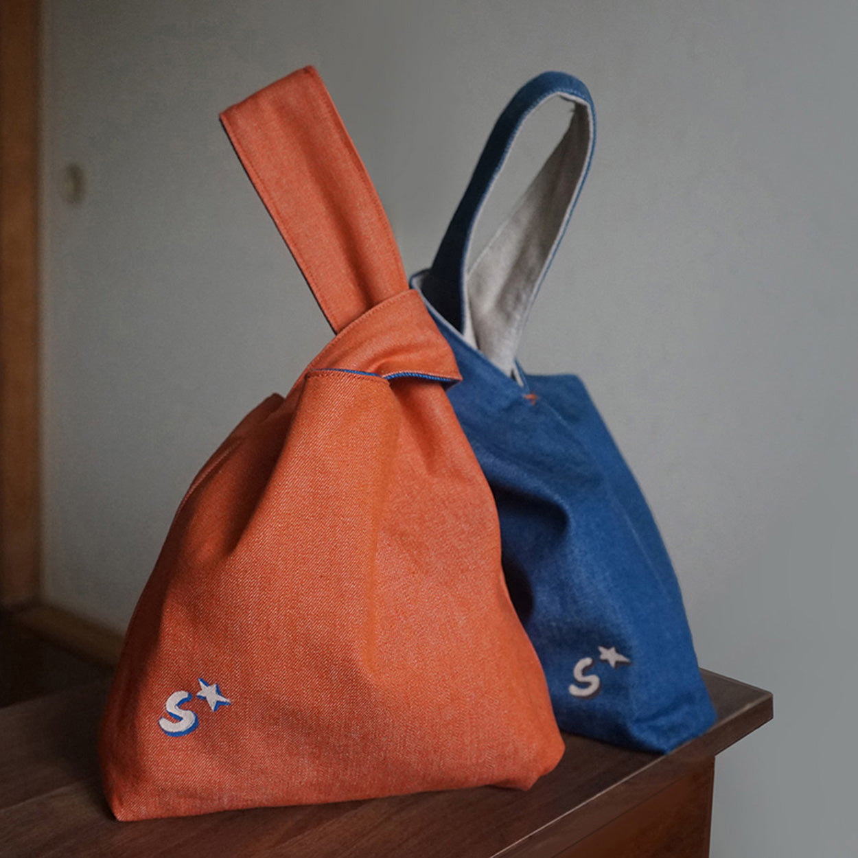 JAPAN // OKAYAMA DENIM _ Knot Bag
