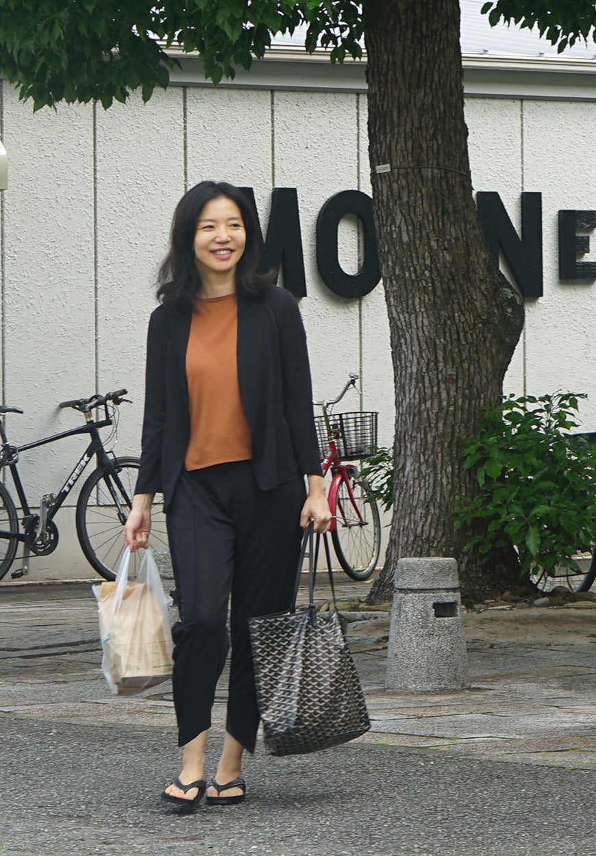 강연 저지 언밸런스 블레이저 (블랙)