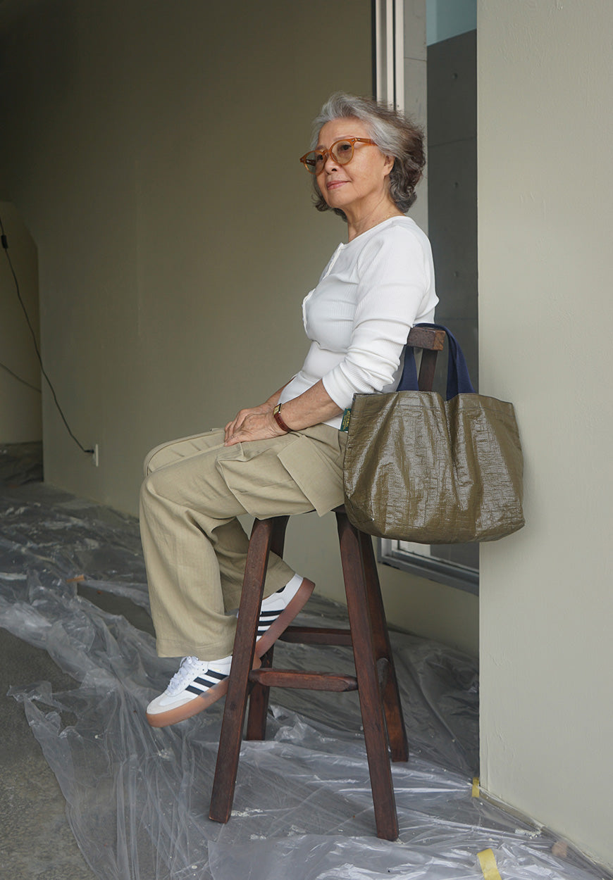 리넨 카고 턱팬츠 (카키베이지) / 베이지 컬러 주문 가능