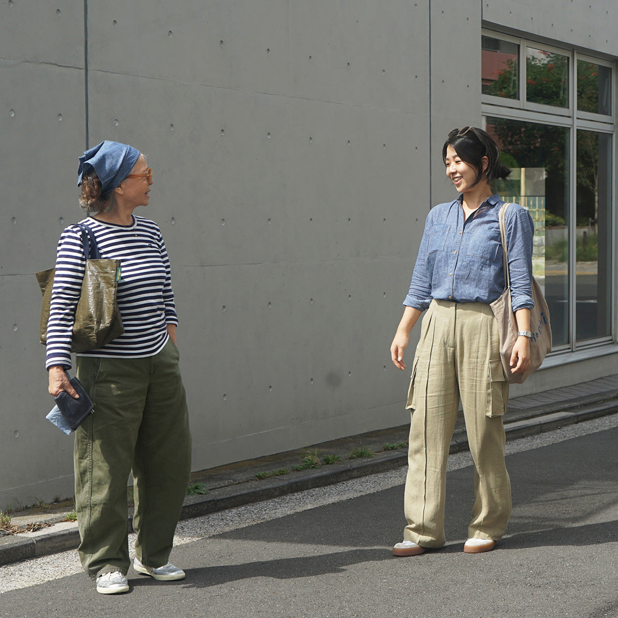 리넨 카고 턱팬츠 (카키베이지) / 베이지 컬러 주문 가능