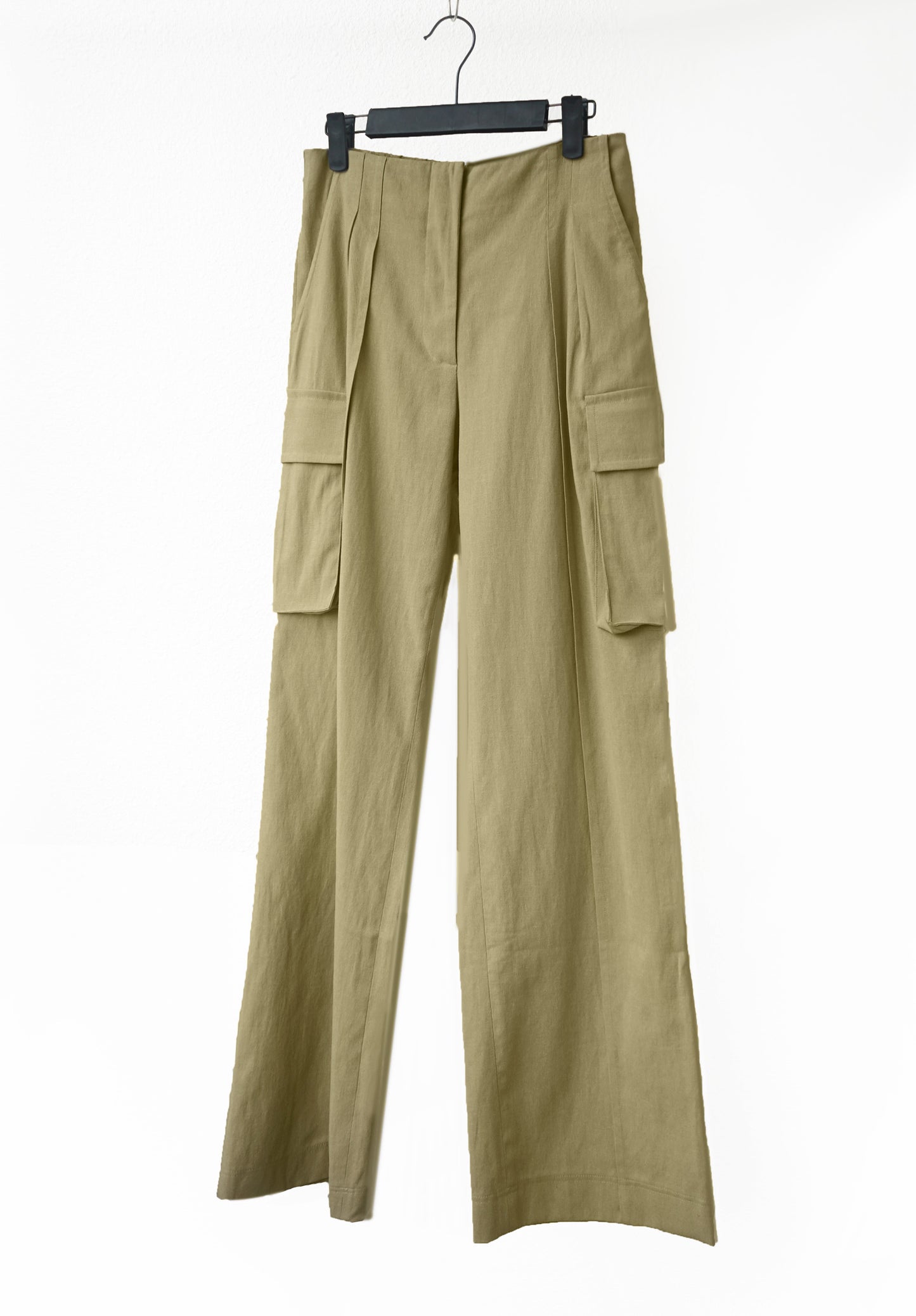 리넨 카고 턱팬츠 (카키베이지) / 베이지 컬러 주문 가능