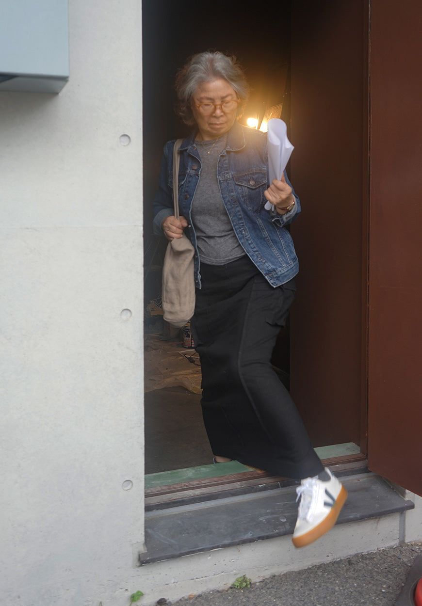 리넨 카고 롱스커트 (블랙)