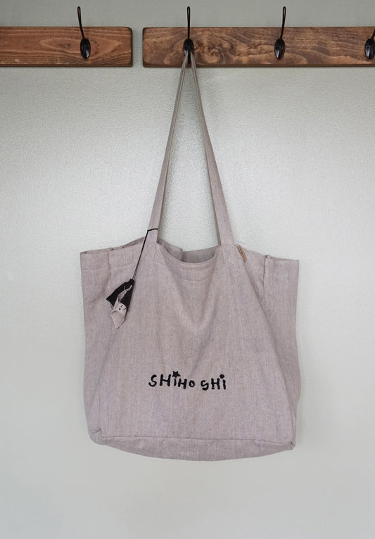 리넨 토트백 (블랙) (~4월 26일까지 주문가능)