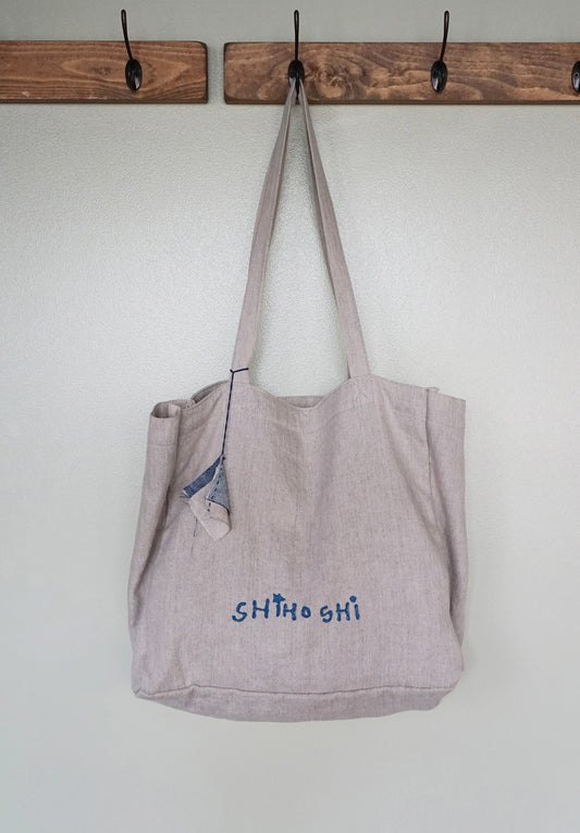 리넨 토트백 (블루) (~4월 26일까지 주문가능)